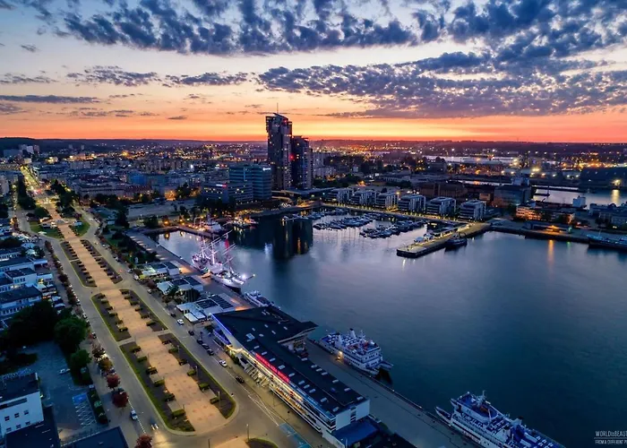 شقة Platinum W Centrum Gdyni - 5 Min Do Plazy