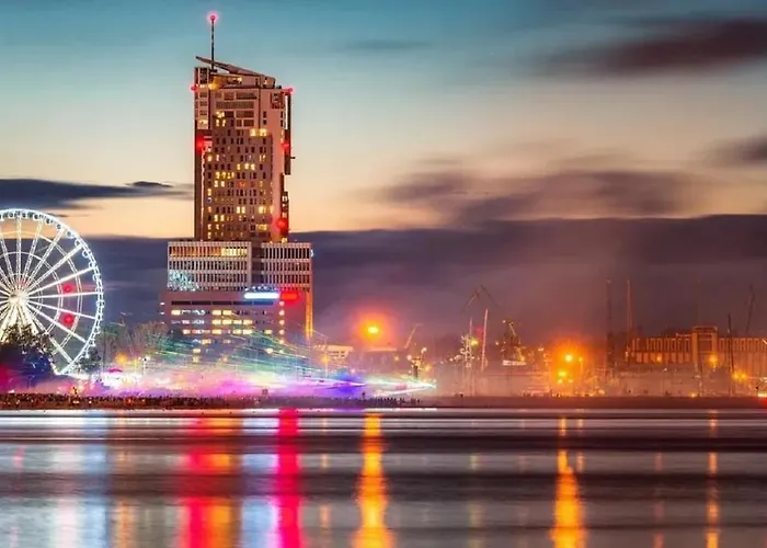 Apartmán Platinum W Centrum Gdyni - 5 Min Do Plazy Gdyně